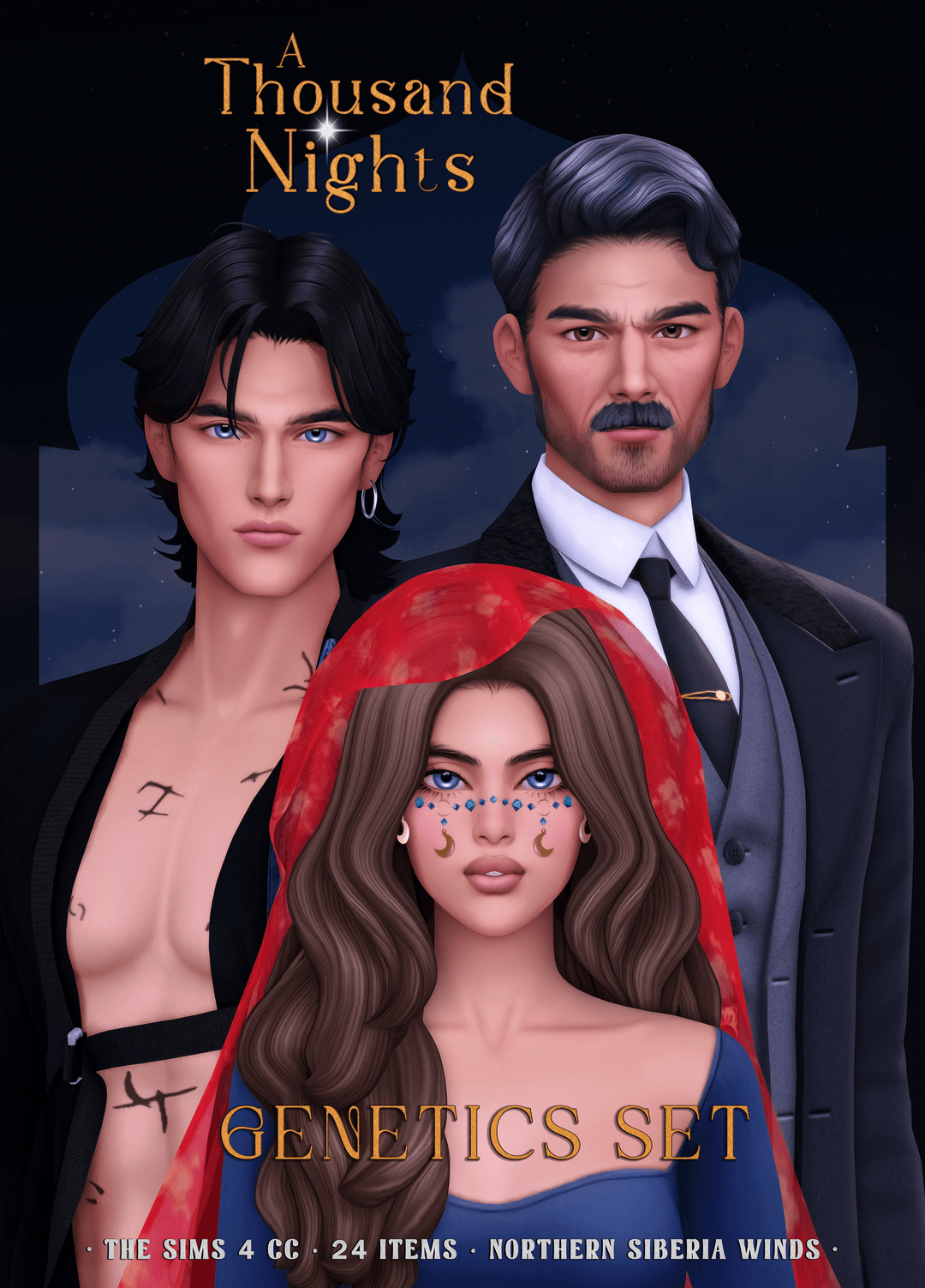 Скриншот мода Особенности кожи A Thousand Nights